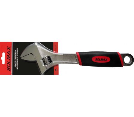 LLAVE FRANCESA   6" MANGO GOMA - ST-060106