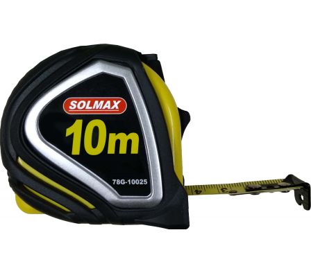 CINTA METRICA CON GOMA  10MX25MM 78G-10025