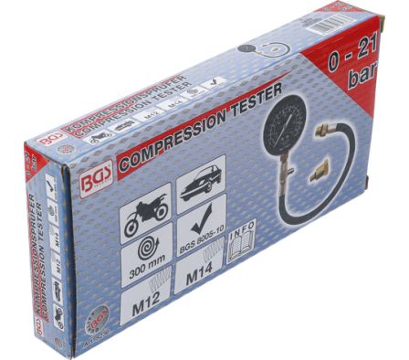TESTER COMPRESION BUJIA M12 / M14 8236 BGS