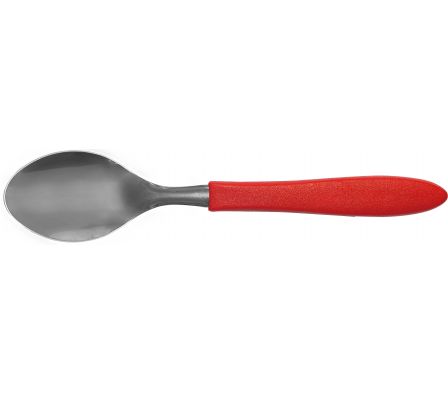CUCHARA MESA ROJO 12 PZ PRISMA