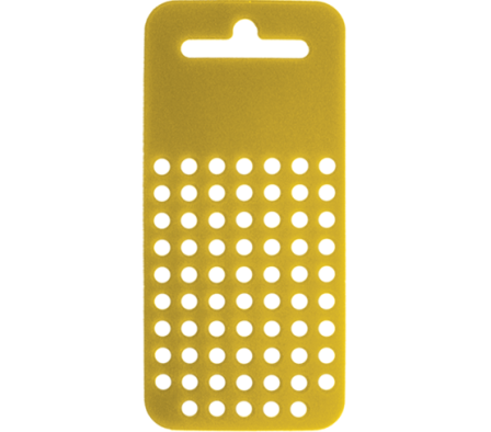 BLISTER PLASTICO PERFORADO AMARILLO 12701-12AM
