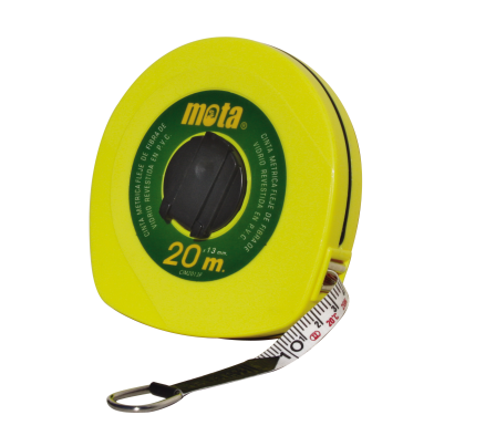 CINTA METRICA   FLEJE F/VIDRIO   20MTS  CF20