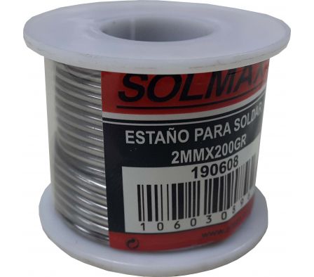 ESTAﾑO PARA SOLDAR 2MM X 200GR ST-190608