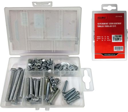 KIT TORNILLO C/ TUERCA 125 PZ ZT17110125