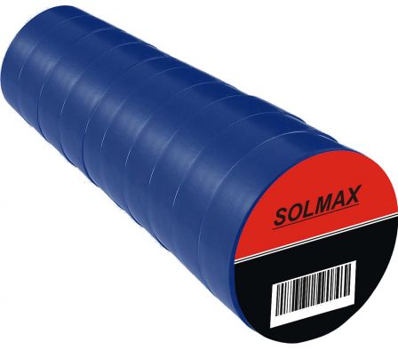 CINTA AISLADORA   5M AZUL SOLMAX