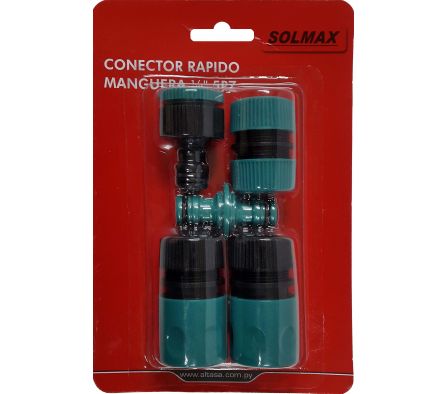 CONECTOR RAPIDO MANGUERA ｽ" 5PZ J000258