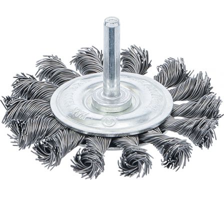 CEPILLO ACERO CIRCULAR ALAMB RETOR C/ VASTAGO   75MM 3982 BGS