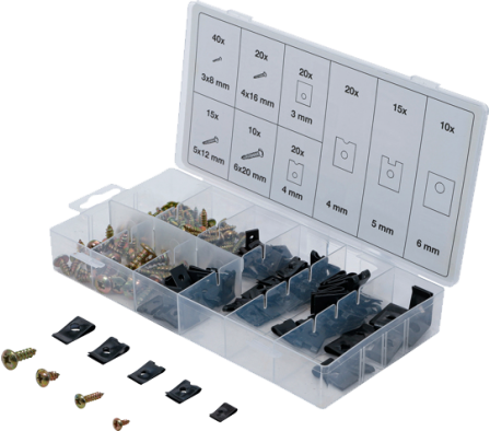 KIT TORNILLO P/ CHAPA C/ GRAPA 170PZ 8114 BGS