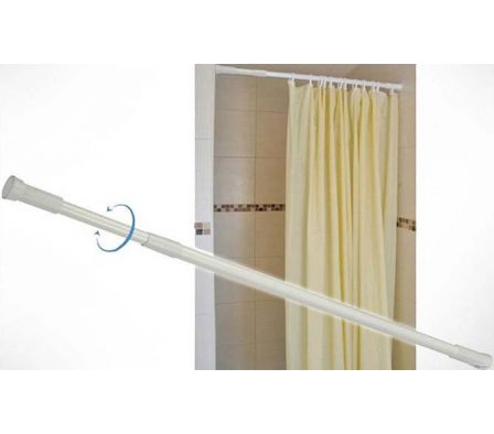 BARRAL EXTENS.CORTINA BAﾑO 200CM C000309