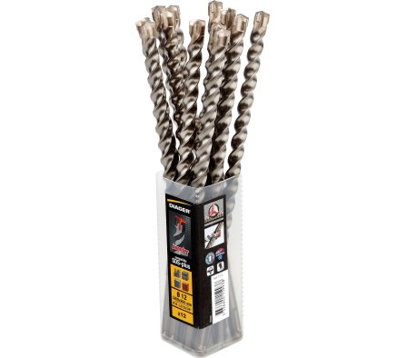 BROCA BOOSTER PLUS SDS PLUS  6X160MM JGO 12PZ DIAGER