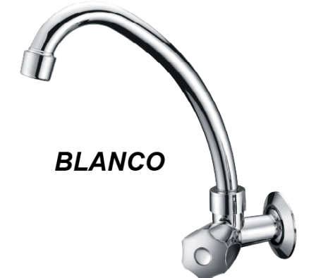 CANILLA COCINA PARED PICO ALTO BL WE006