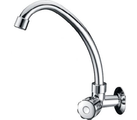 CANILLA COCINA PARED PICO ALTO CR E002