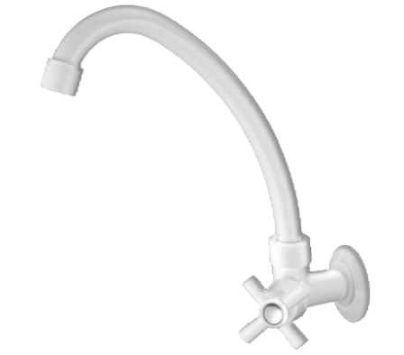 CANILLA COCINA PARED PICO ALTO BL WE003