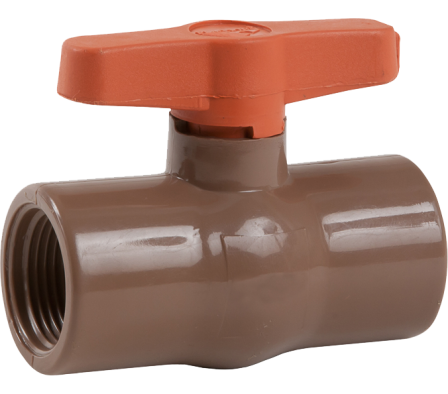 VALVULA ESFERA ROSCA INTERNA 1/2" 1014 PLASBOHN