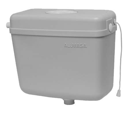 CISTERNA PLAST. GRIS CLARO ALUMASA