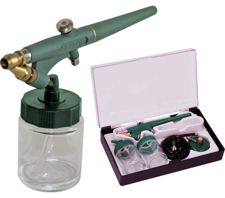 NEUM. AEROGRAFO TIPO LAPIZ CON ACCESORIOS PAK