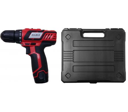 TALADRO BATERIA 10MM 12V SMCD12S SOLMAX