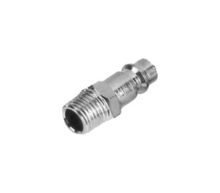 NEUM. ACOPLE RAPIDO MACHO 1/4" P/ ROSCA M EQ-4
