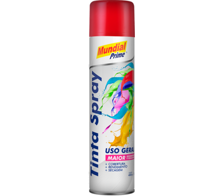 PINTURA AEROSOL 400ML ROJO MUNDIAL PRIME