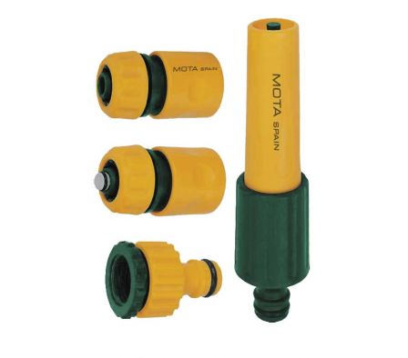 CONECTOR C/ LANZA RIEGO 1/2'' JUEGO 4 PZ AR30